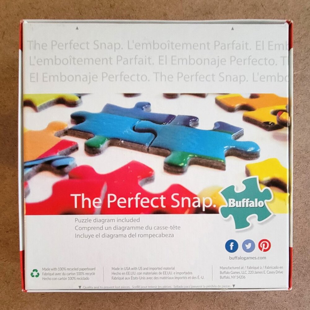 COLORFUL DIAMONDS by Buffalo Jigsaw Puzzle 500 pieces - Picture 4 of 8